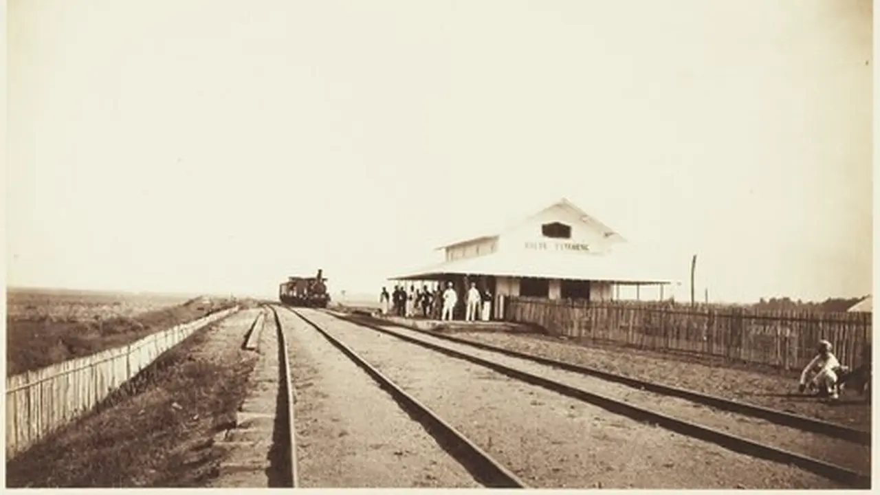 Pembukaan perdana Halte Tangoeng, 10 Agustus 1867