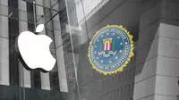 Ilustrasi kisruh FBI dan Apple (sumber: techcrunch.com)