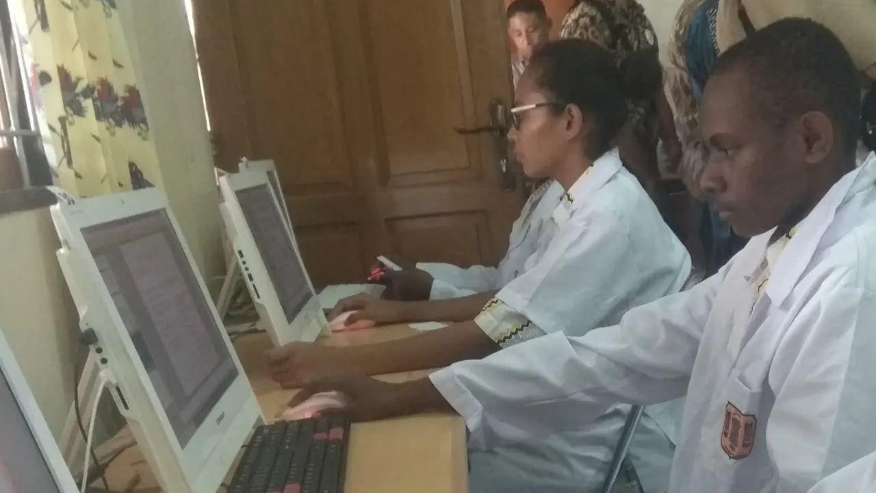 Siswa di Papua