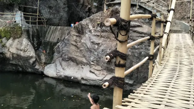 Curug Green Canyon Bogor Kering
