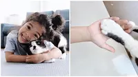 6 Potret Persahabatan Kinar dan Kucing Bernama Poco, Kisahnya Pernah Viral