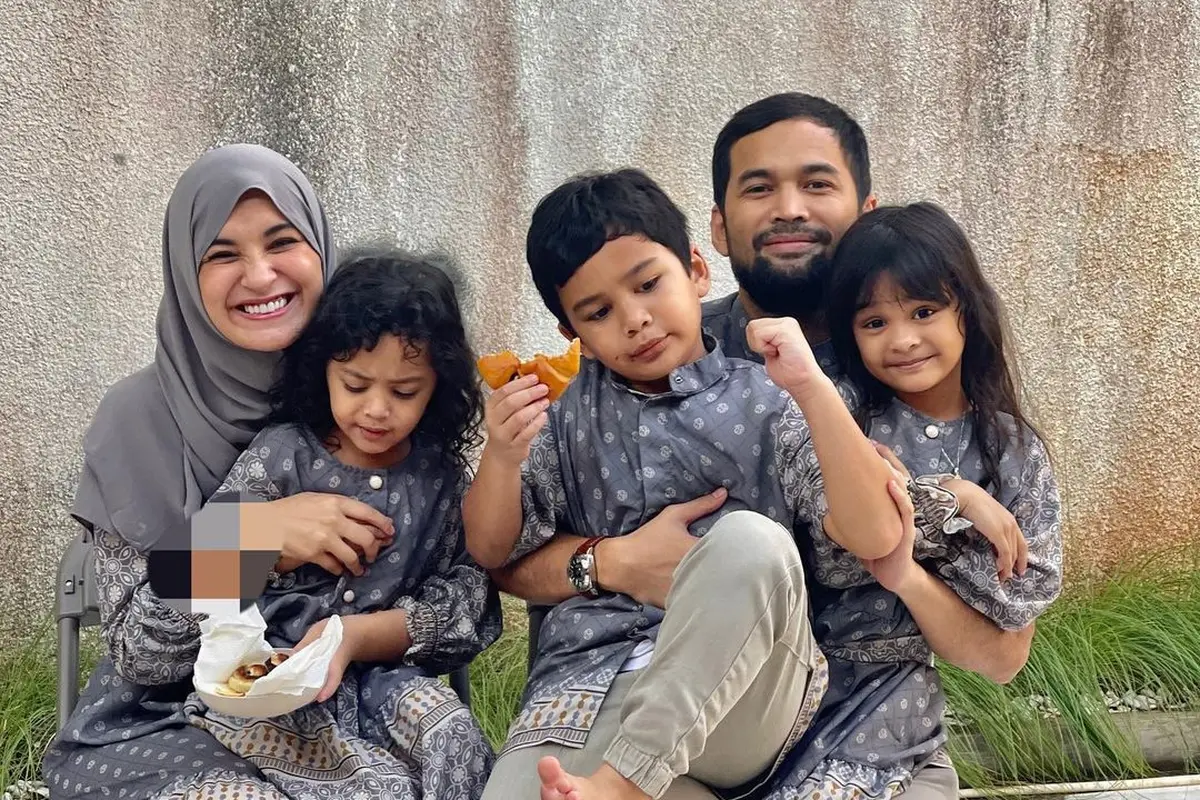 Keluarga Shireen Sungkar - Teuku Wisnu. (Instagram/ teukuwisnu)