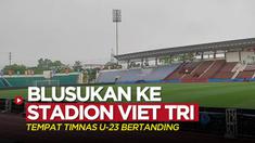 Berita video Vlog Bola dari jurnalis Bola.com, M. Adi Yaksa, yang melakukan blusukan ke Stadion Viet Tri, tempat Timnas Indonesia U-23 bertanding di Grup A SEA Games 2021.