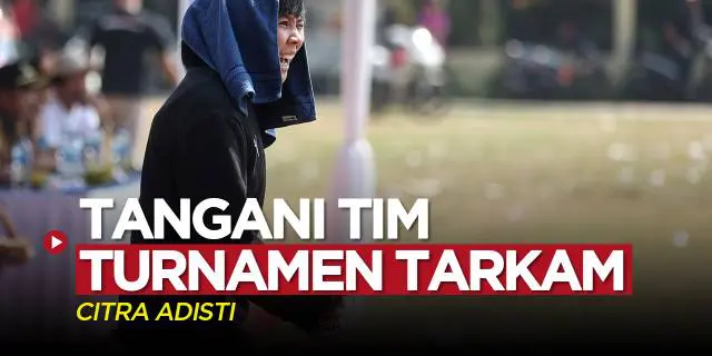 VIDEO: Ketika Pelatih dan Pemain Futsal, Citra Adisti Tangani Tim di Turnamen Tarkam