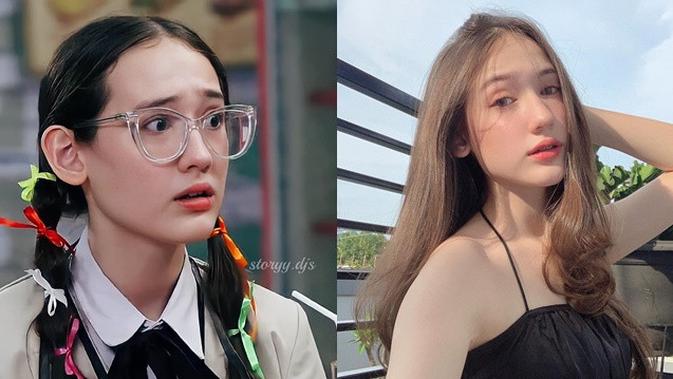 Jadi Anak Culun di Dari Jendela SMP, Ini 6 Gaya Laura Moane yang Bikin Pangling - Vimarsana News