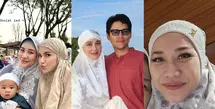 Sederet artis pamer wajah cantik saat Sholat Ied di hari Lebaran. Ada siapa saja?