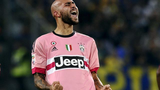 Gol Simone Zaza asal Juventus yang dicetak pada menit ke 50 pada laga Juventus vs Frosinone yang berakhir dengan skor 1-1 pada Kamis (24/9/2015).