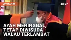 Momen haru terekam dalam wisuda di sebuah kampus di Jakarta. Saat pemimpin hendak menutup acara, pembawa acara memohon izin untuk memberikan kesempatan bagi seorang wisudawan yang datang terlambat. Disebut wisudawan datang terlambat karena ayahnya me...