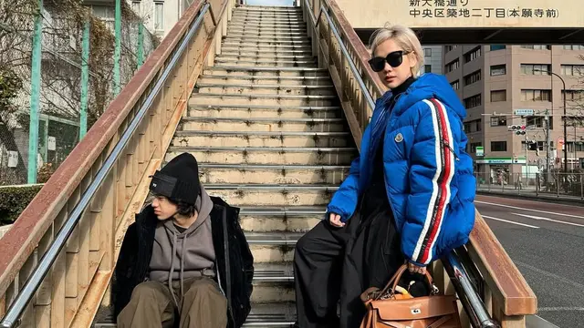 Stylish Banget! Begini Potret OOTD Bunga Citra Lestari Saat Berlibur Ke Korea