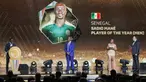 Sadio Mane berhasil meraih penghargaan Pemain Terbaik Afrika 2022. Trofi tersebut didapat Mane berkat penampilan moncernya bersama Liverpool dan juga Timnas Senegal. (Photo by AFP)