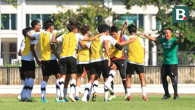 Latihan Timnas Indonesia U-17