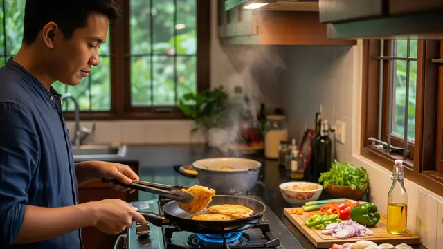 Ilustrasi Cara Membuat Steak Ayam Empuk/Gemini AI