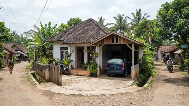 9 Desain Rumah Desa di Lahan Pojok, Manfaatkan Area Sudut agar Lebih Nyaman
