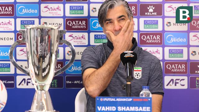 Pelatih Timnas Futsal Iran, Vahid Shamsaei