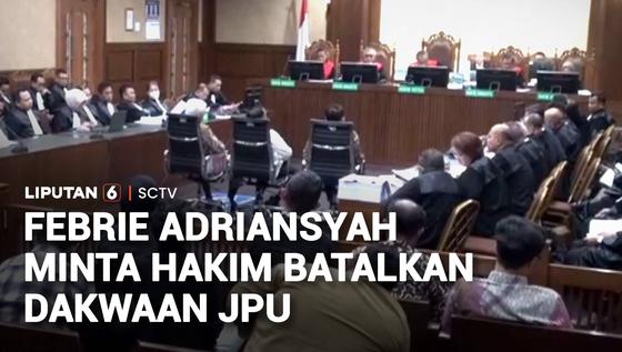 Febrie Adriansyah Minta Hakim Batalkan Dakwaan Kasus Dugaan Pemerasan dan Pencucian Uang