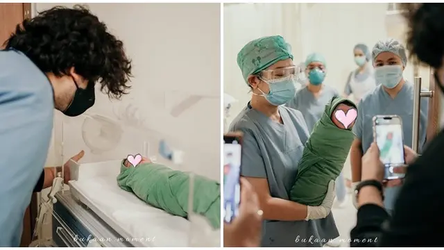 6 Potret Persalinan Anak Kedua Eriska Rein, Melahirkan Tepat di Hari Ultah