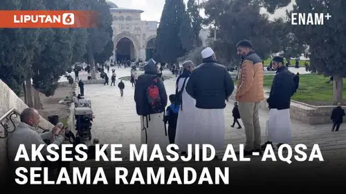 VIDEO: Izin Masuk Kompleks Al-Aqsa Selama Ramadan Akan Dikaji Setiap Minggu
