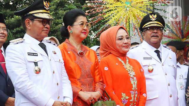 Pramono Anung Serah Terima Jabatan di Balai Kota Jakarta