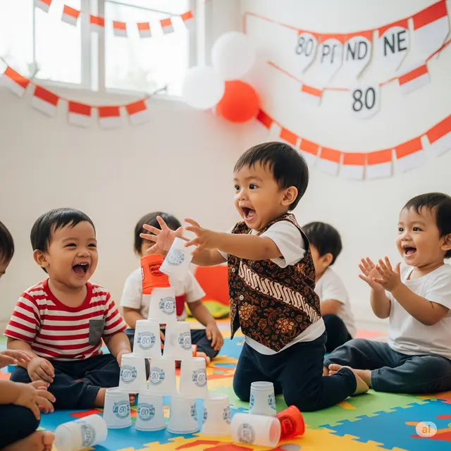 Lomba 17 Agustus Anak Balita Terfavorit