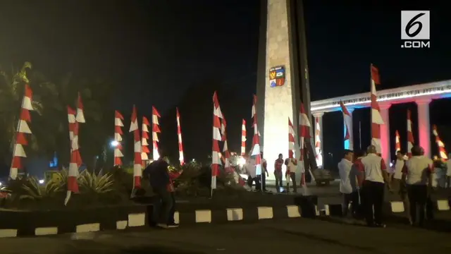VIDEO: 17.845 Umbul-Umbul Sambut HUT RI di Bogor