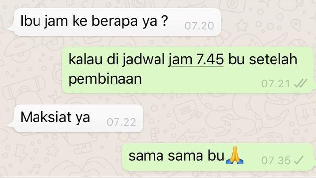 10 Chat Kocak Guru dan Murid Undang Gelak Tawa