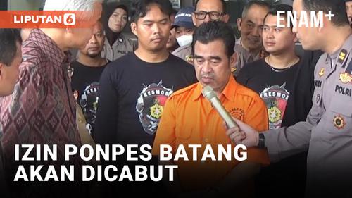 VIDEO: Buntut Kasus Pencabulan, Ganjar Pranowo akan Cabut Izin Ponpes Batang