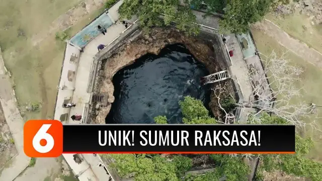 VIDEO: Unik! Sumur Raksasa di Donggala Jadi Objek Wisata, Kedalamannya Tak Dapat Diukur!