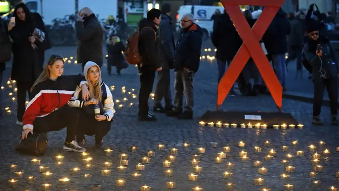 Potret Perayaan Hari AIDS Sedunia di Berbagai Negara