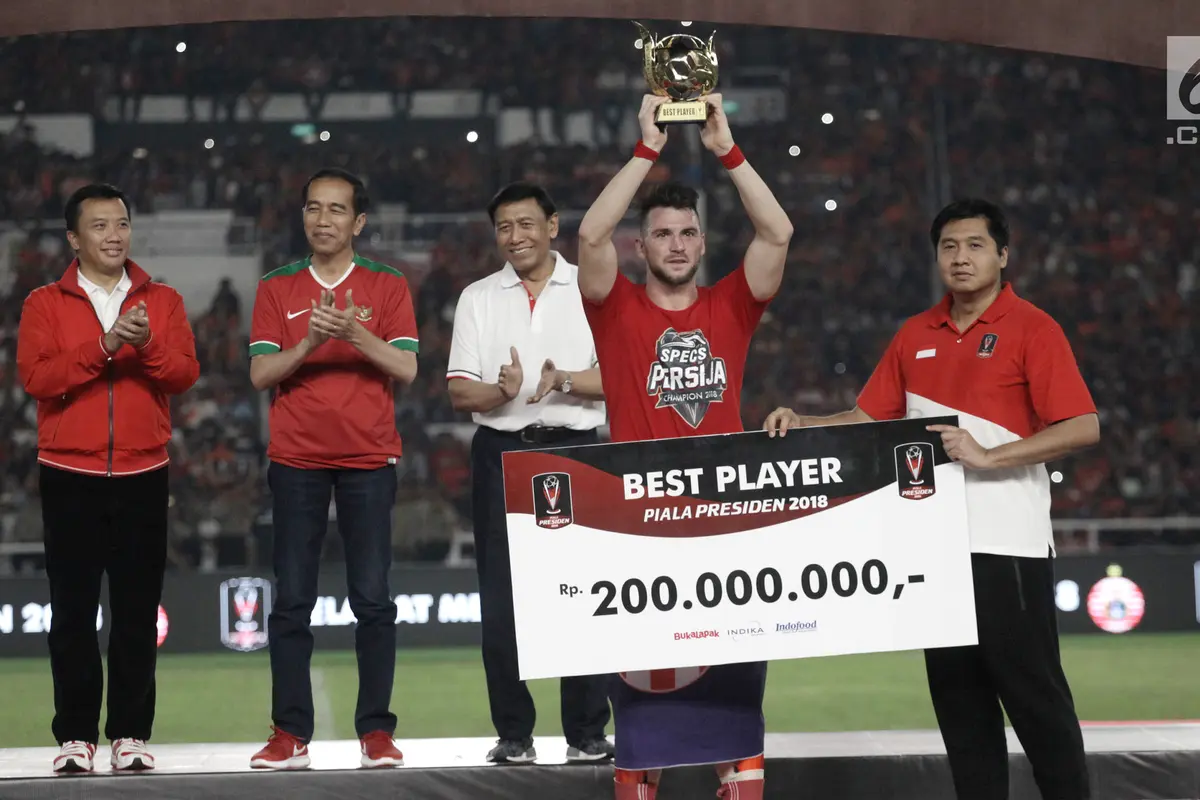 Gasak Bali United, Persija Jakarta Juara Piala Presiden 2018