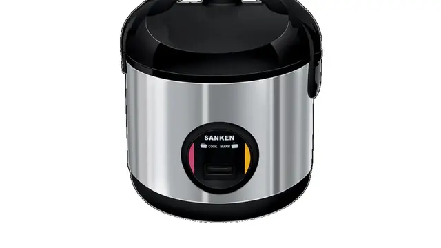 Sanken SJ-203BK Rice Cooker Stainless Steel (1 L)