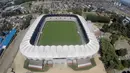 German Becker Stadium di kota Temuco, telah siap untuk menggelar pertandingan Copa Amerika 2015 di Chili, Selasa (21/04/2015). Sumber : AFP