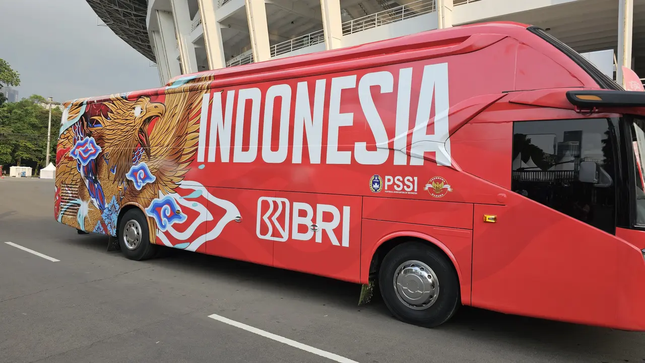 Bus baru untuk timnas Indonesia