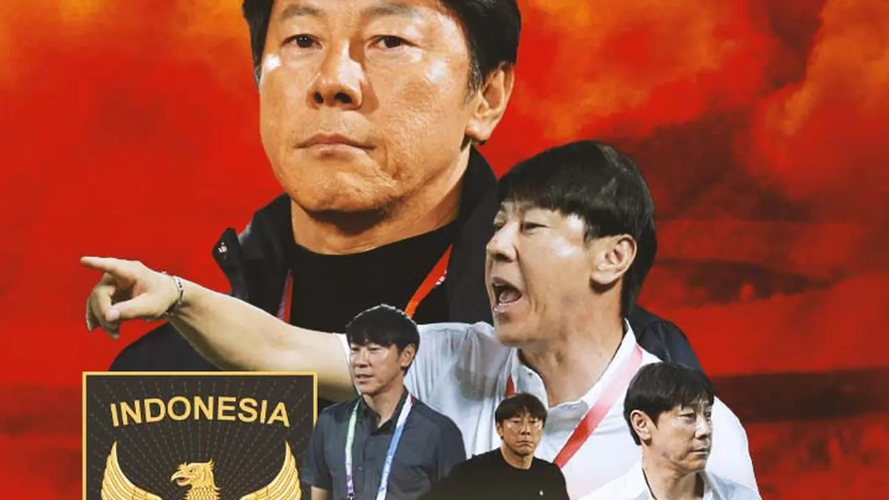 Timnas Indonesia - Ilustrasi Shin Tae-yong