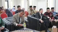Ketua PD Muhammadiyah, Dr KH Facrur Rozi MAg, lulus dengan predikat cum laude dalam ujian promosi doktor di UIN Walisongo Semarang. Foto: liputan6.com/edhie prayitno ige&nbsp;