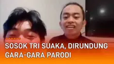 Nama Tri Suaka ramai jadi perbincangan di media sosial. Terjadi usai dirinya parodikan gaya Andika Kangen Band dan Rizal Armada saat bernyanyi. Aksinya bersama Zinidin Zidan dinilai tidak sopan oleh warganet hingga dirundung.