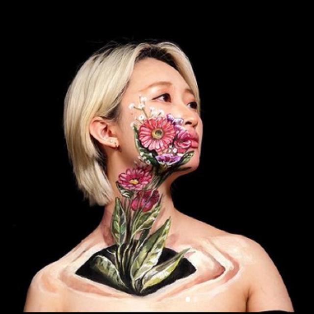 Jadikan Wajah dan Tubuh Sebagai Kanvas, 7 Karya Seniman Ini Bak Sungguhan