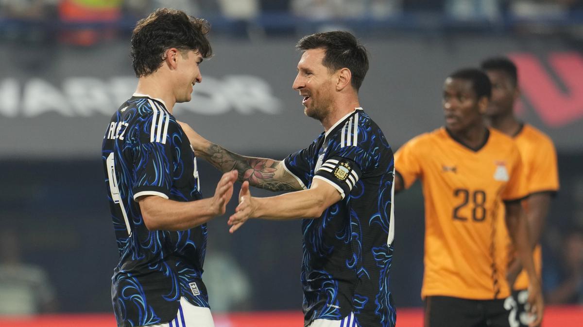 Argentina vs Zambia: Lionel Messi Main dan Cetak Gol, Tango Menang Telak