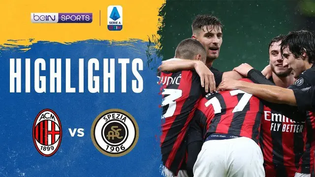 VIDEO: Rafael Leao Cetak 2 Gol, AC Milan Tundukkan Spezia dan Belum Terkalahkan di Liga Italia