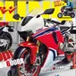 Edisi terbaru Young Machine bergambar Honda CBR600RR yang mirip dengan RC213VS (Foto: Visordown). 