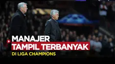 Berita video manajer dengan catatan penampilan terbanyak di Liga Champions