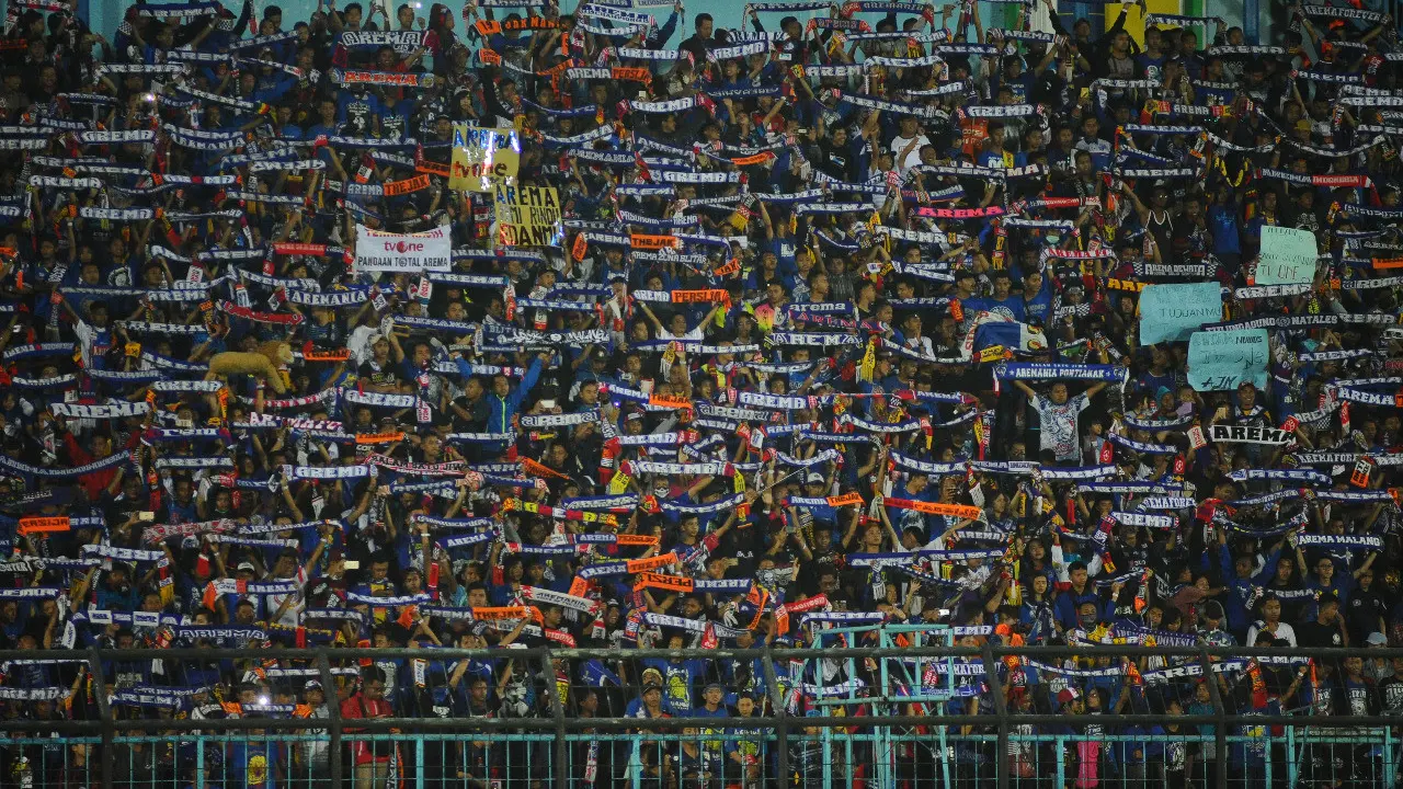 Suporter Arema FC, Aremania (Liputan6.com / Rana Adwa)