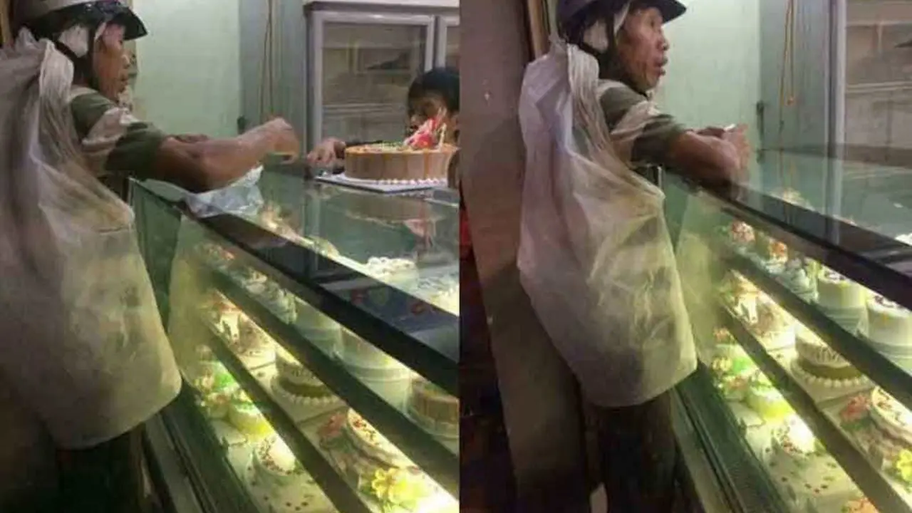Ketika Seorang Pemulung Membelikan Kue Ulang Tahun untuk Istrinya