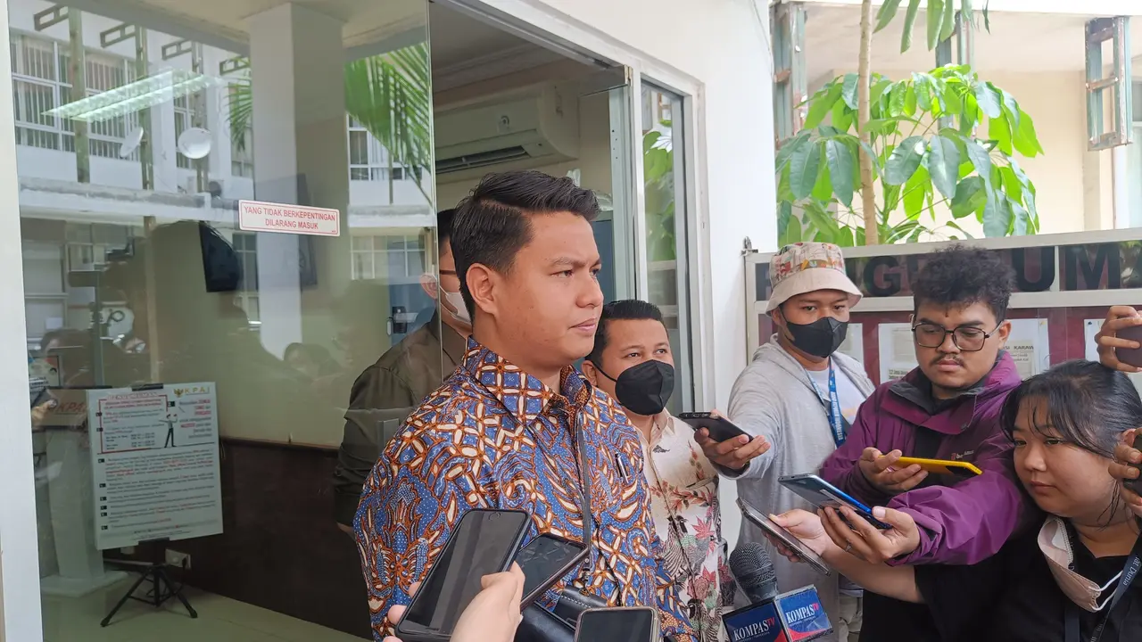 Pengacara AG pacar Mario Dandy (15), Mangatta Toding Allo. (Rahmat Baihaqi/Merdeka.com)