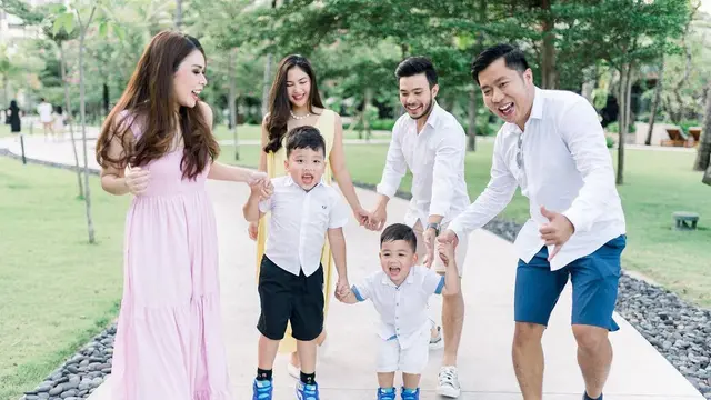 6 Potret Kedekatan Jessica Mila dan Keponakan Yakup Hasibuan, Sosok Penyayang
