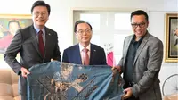 Wali Kota Busan Berkunjung, Menpora Minta Dukungan Olimpiade 2032 dan Pencak Silat