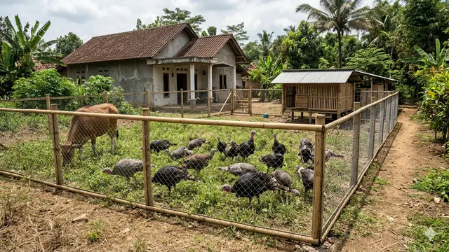 Model Kandang Ternak Kalkun yang Ideal