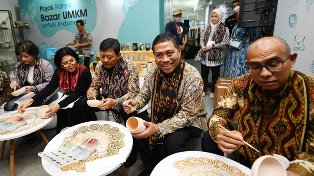 Bazar UMKM untuk Indonesia Dongkrak Omzet Penjualan Pelaku UMKM