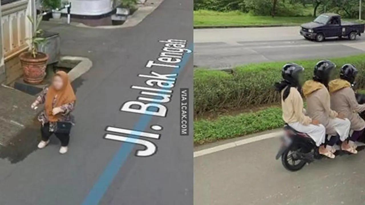 Kumpulan Potret Kocak yang Tertangkap Kamera Google Maps