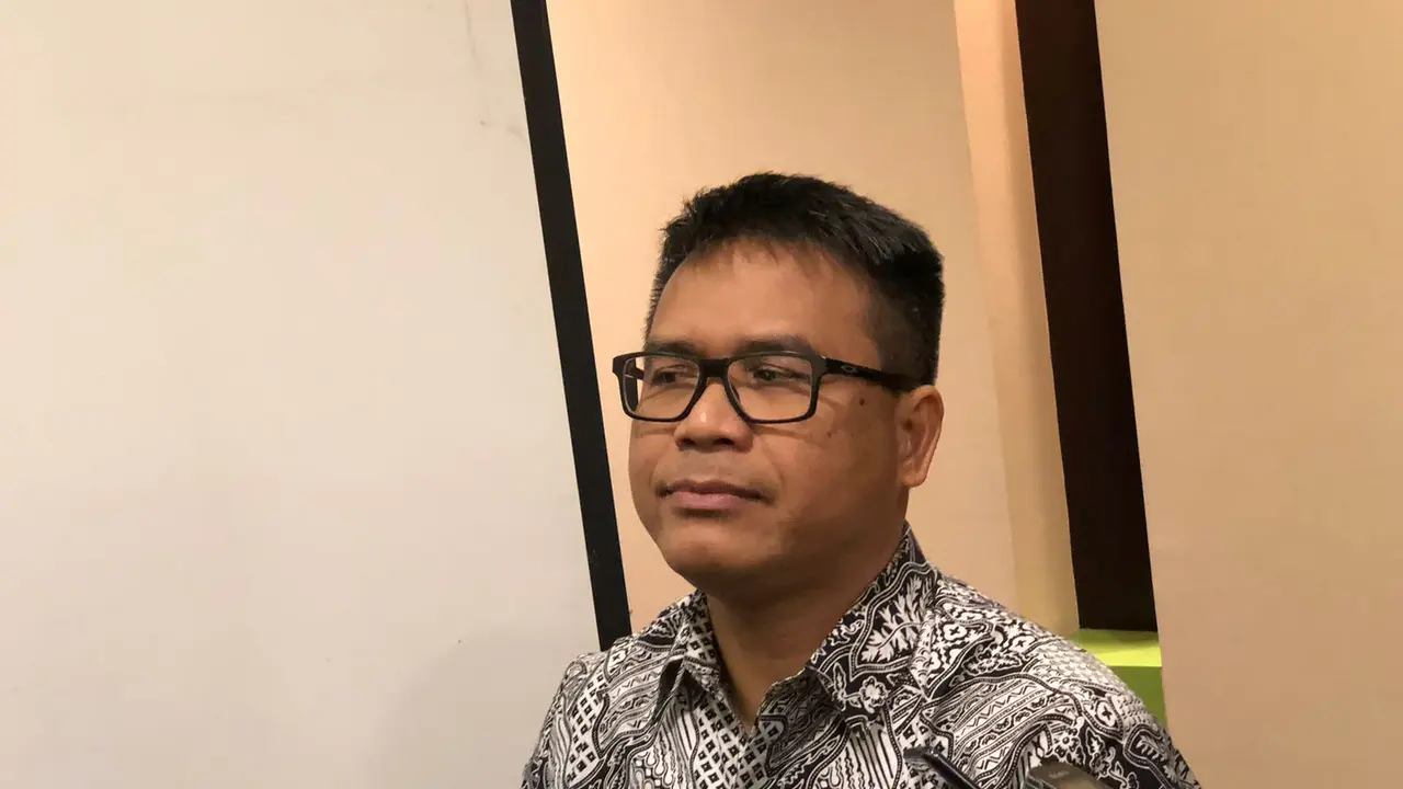Direktur Analisis dan Pemeriksaan 1 Pusat Pelaporan dan Analisis Transaksi Keuangan (PPATK), Beren Rukur Ginting dalam diskusi media PPATK di Bogor, Selasa (27/6/2023). Beren mengatakan bahwa PPTK sedang mendalami aliran dana kasus dugaan korupsi BTS 4G.