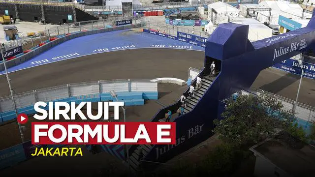 Berita video melihat dari dekat beberapa area di Jakarta International e-Prix Circuit, sirkuit untuk Formula E Jakarta 2022.